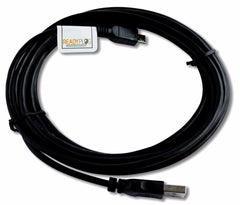 Readyplug USB Cable for Charging Samsung Galaxy S6 Phone (10 Feet, Black)-USB Cable-ReadyPlug