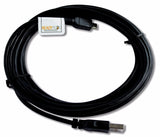 ReadyPlug USB Cable for: RCA Voyager Pro Tablet Data/Computer/Sync/Charging Cable (Black, 10 Feet)-USB Cable-ReadyPlug