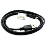 ReadyPlug USB Charger Cable for: Conbrov T11 Mini Spy Hidden Camera (Black, 6 Feet)-USB Cable-ReadyPlug