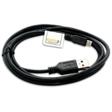 ReadyPlug USB Cable for: Z-Edge Z3 Dash Cam Data/Charge/Sync (Black, 6 Feet)-USB Cable-ReadyPlug