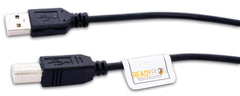 3ft ReadyPlug USB 2.0 Printer Cable A to B for: HP, DELL, CANON, BROTHER, EPSON-USB Cable-ReadyPlug