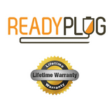ReadyPlug Lifetime Warranty for ReadyPlug USB Data/Charger Cable for Sharp Aquos Crystal 306SH for Sprint Virgin Mobile Boost Mobile (10 Feet)-USB Cable